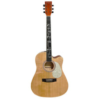 Thumbnail for Guitarra Electroacustica Mc Cartney Bfg-4117c-fm-eq-nt Texana Natural