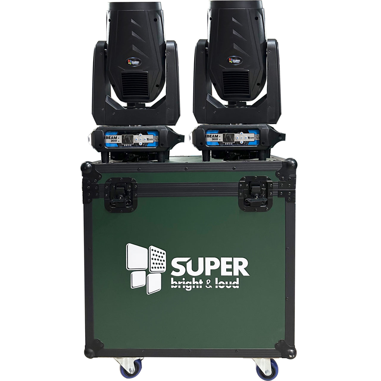 Cabeza Movil Super Bright Beam 300 Con Case 350w  2 Piezas