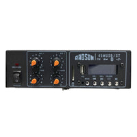 Thumbnail for AMPLIFICADOR RADSON C/LECTOR USB/SD/BLUETOOTH, 45MUSB/ST