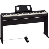 Thumbnail for PIANO DIGITAL ROLAND 88 TECLAS ACABADO NEGRO C/BASE KSCFP10-BK,FP-10-C