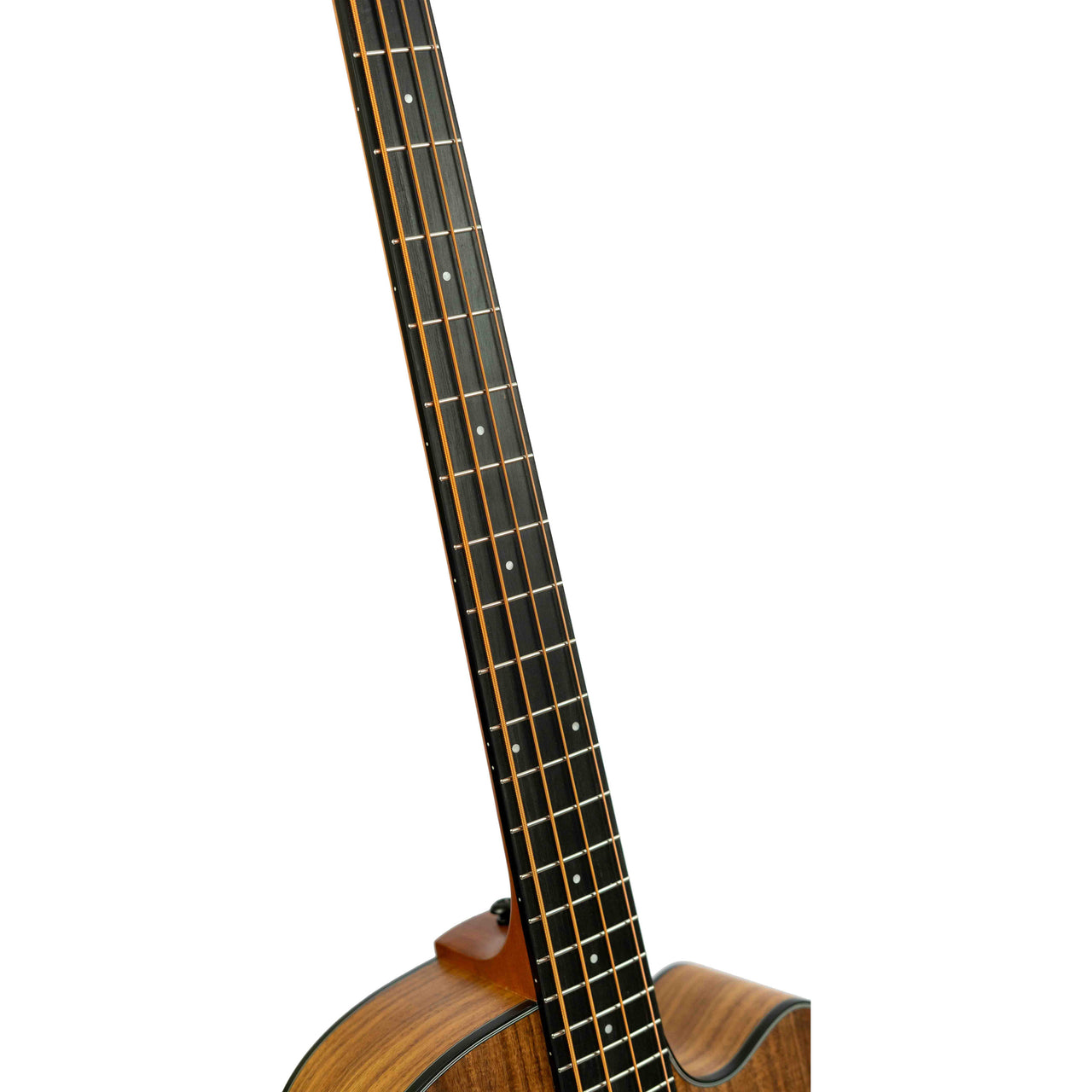 Bajo Electroacustico Bamboo Koa Ba-40-koa-q-ar Con Funda 40 Pulgadas