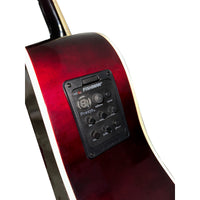 Thumbnail for Guitarra Docerola Electroacustica Mc Cartney Bfg-4117c-12fm-eq-wr