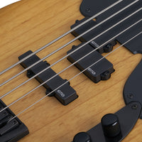 Thumbnail for Bajo Electrico Schecter Model-T Session 5 Cuerdas Caqui
