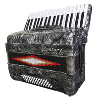 Thumbnail for Acordeon Century Cnac040 34 Teclas 48 Bajos 5 Registros C1307g Gris