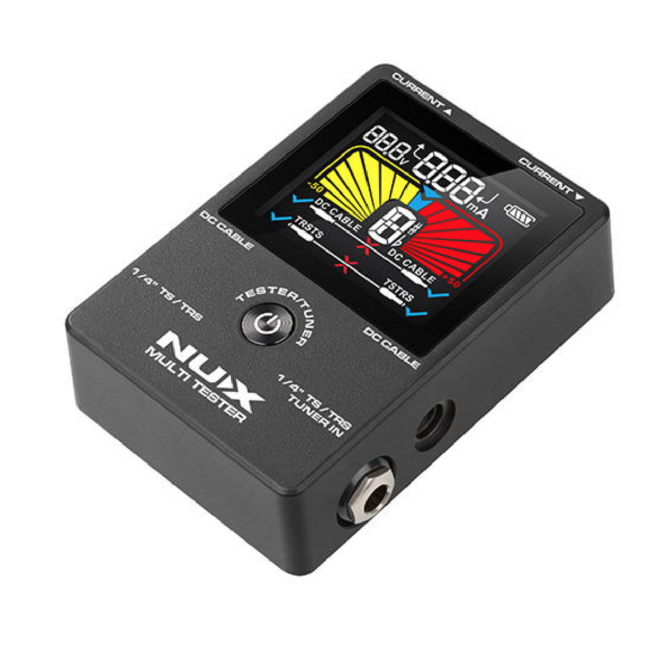 Probador De Cables Nux Nmt-1 Para Guitarra 4 En 1 Con Afinador