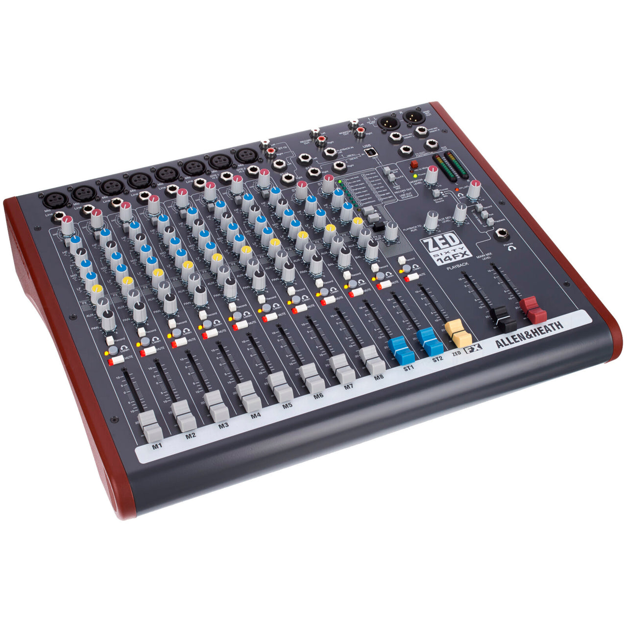 Mezcladora Allen & Heath Zed60-14fx 10 Canales 8 Entradas Xlr