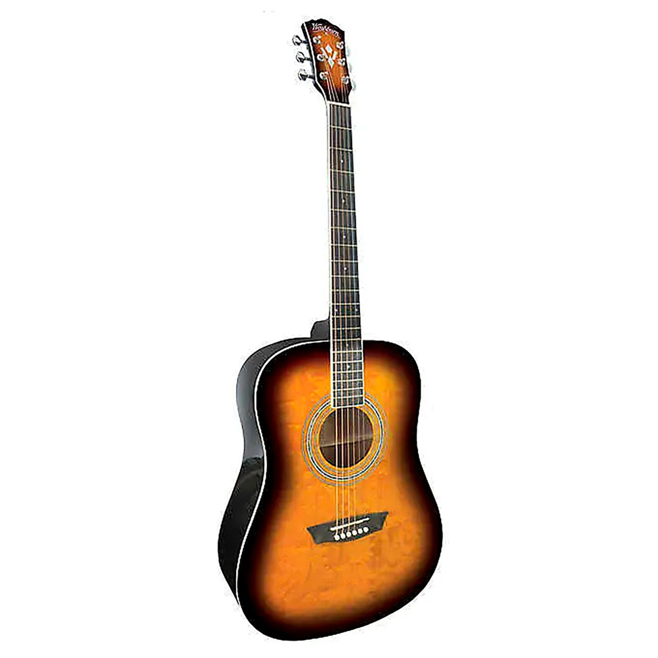 Guitarra Acustica dreadnought  Washburn Cod. Wshagpakqttb-u