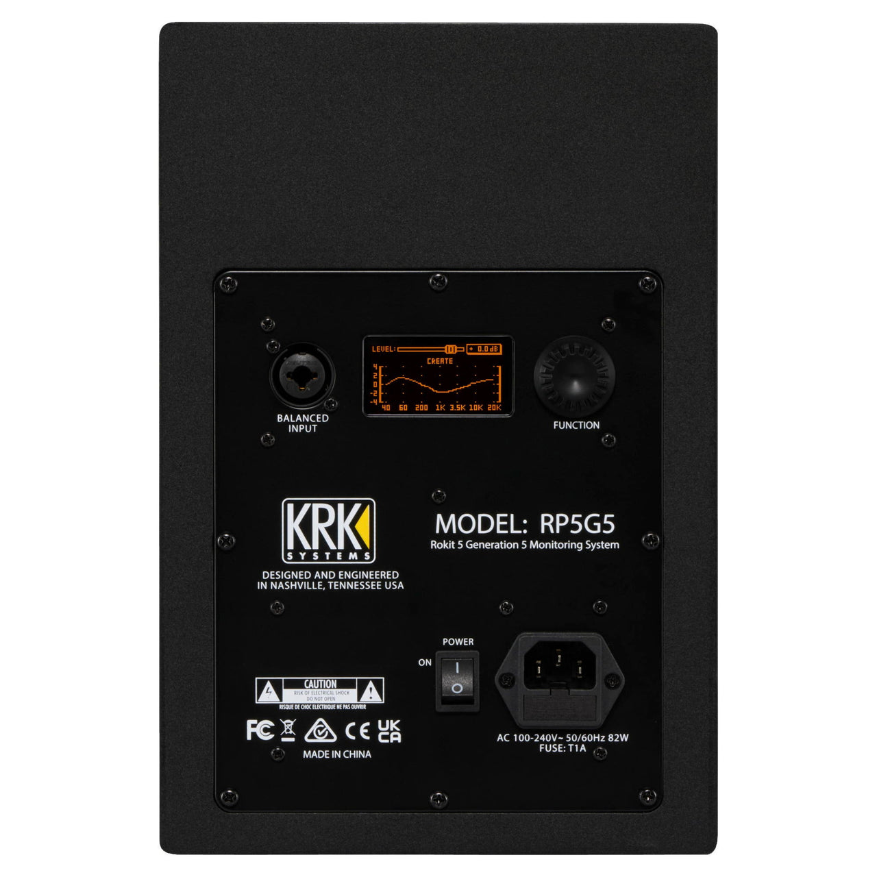 Monitor De Estudio Krk Rp5g5-na Rokit 5 G5 5 Pulgadas