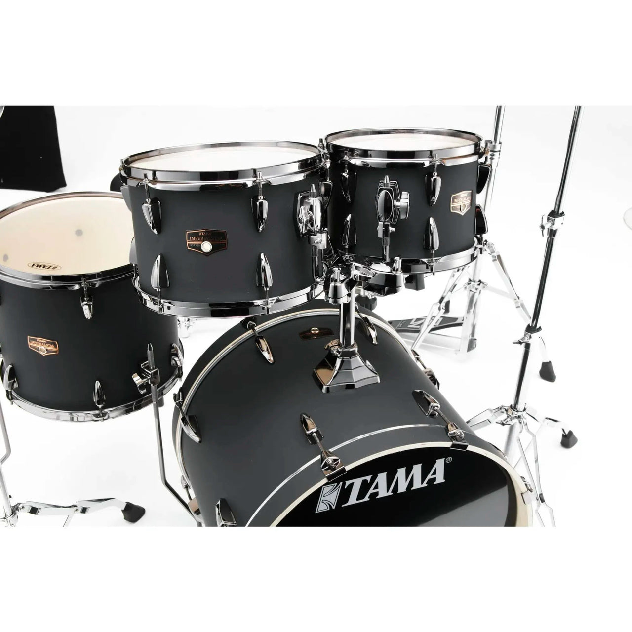 Bateria Tama Imperialstar Ip50h6wbn-bob 5 Piezas Negro Mate Con Herrajes