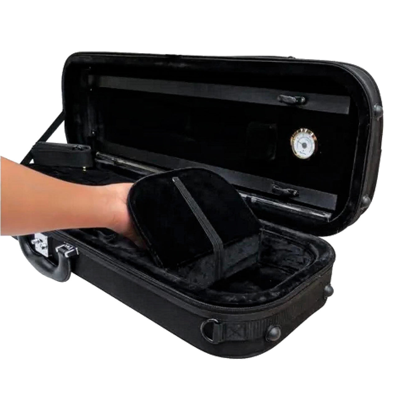 ESTUCHE K. HOFFMAN  P/VIOLIN 4/4 CONSERVATORIO NEGRO, KHES001