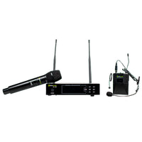 Thumbnail for Sistema Inalambrico Inovaudio MIL-202 Receptor Bodypack Microfono de Mano y Diadema