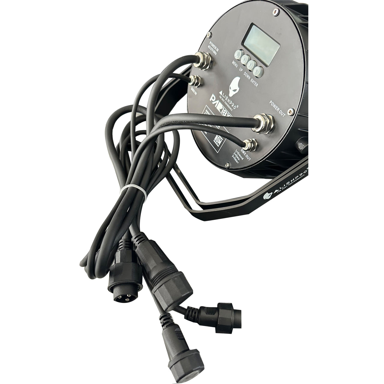 Par Led Alien 55-KIT-18X12 Epar 18X12W RGBWA Exterior Estuche Con 6 Piezas