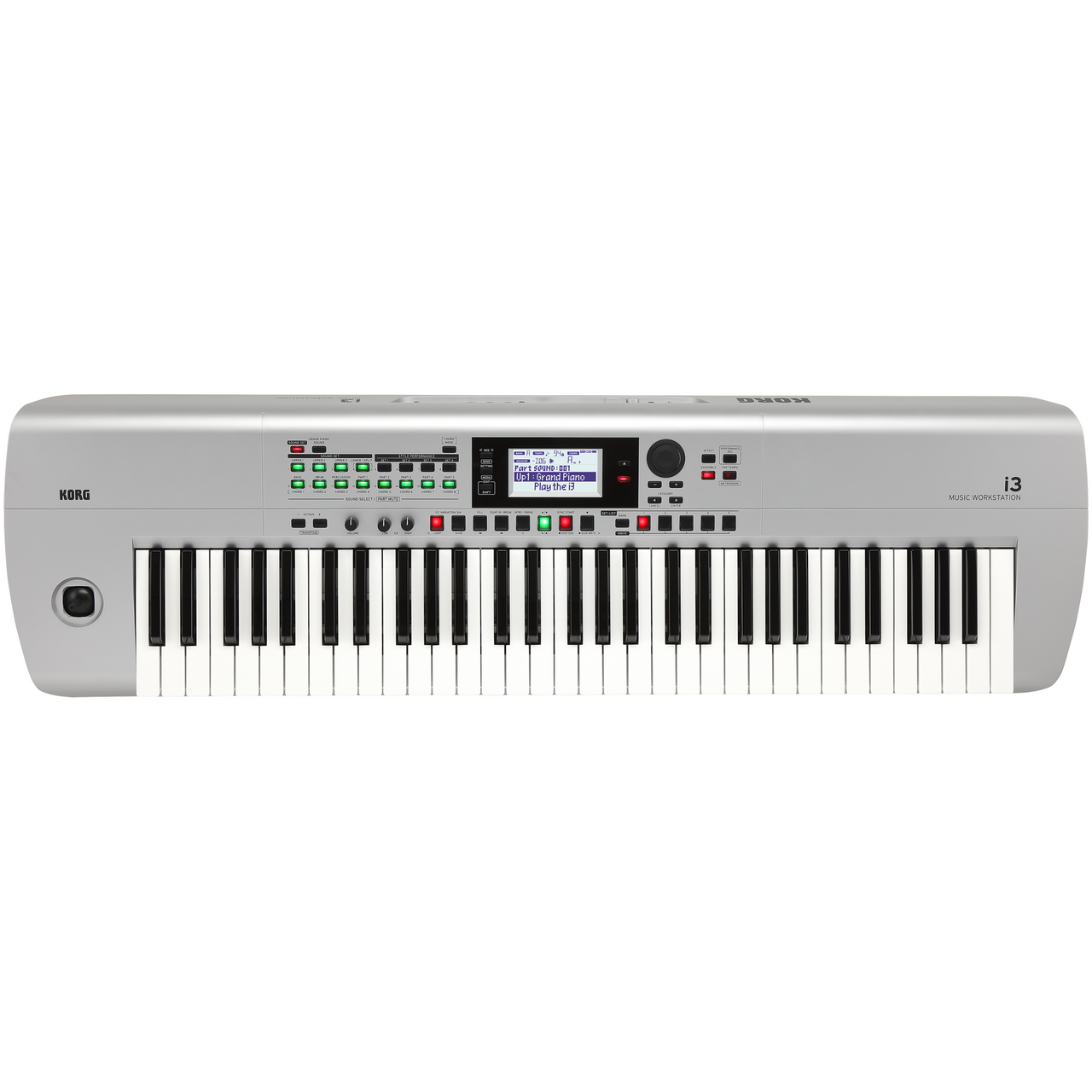 Teclado  Korg  I3ms Workstation 61 Teclas Plata