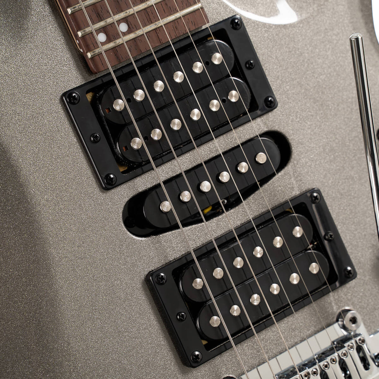 Guitarra Electrica Cort X200 Sv Serie X Plata Brillante