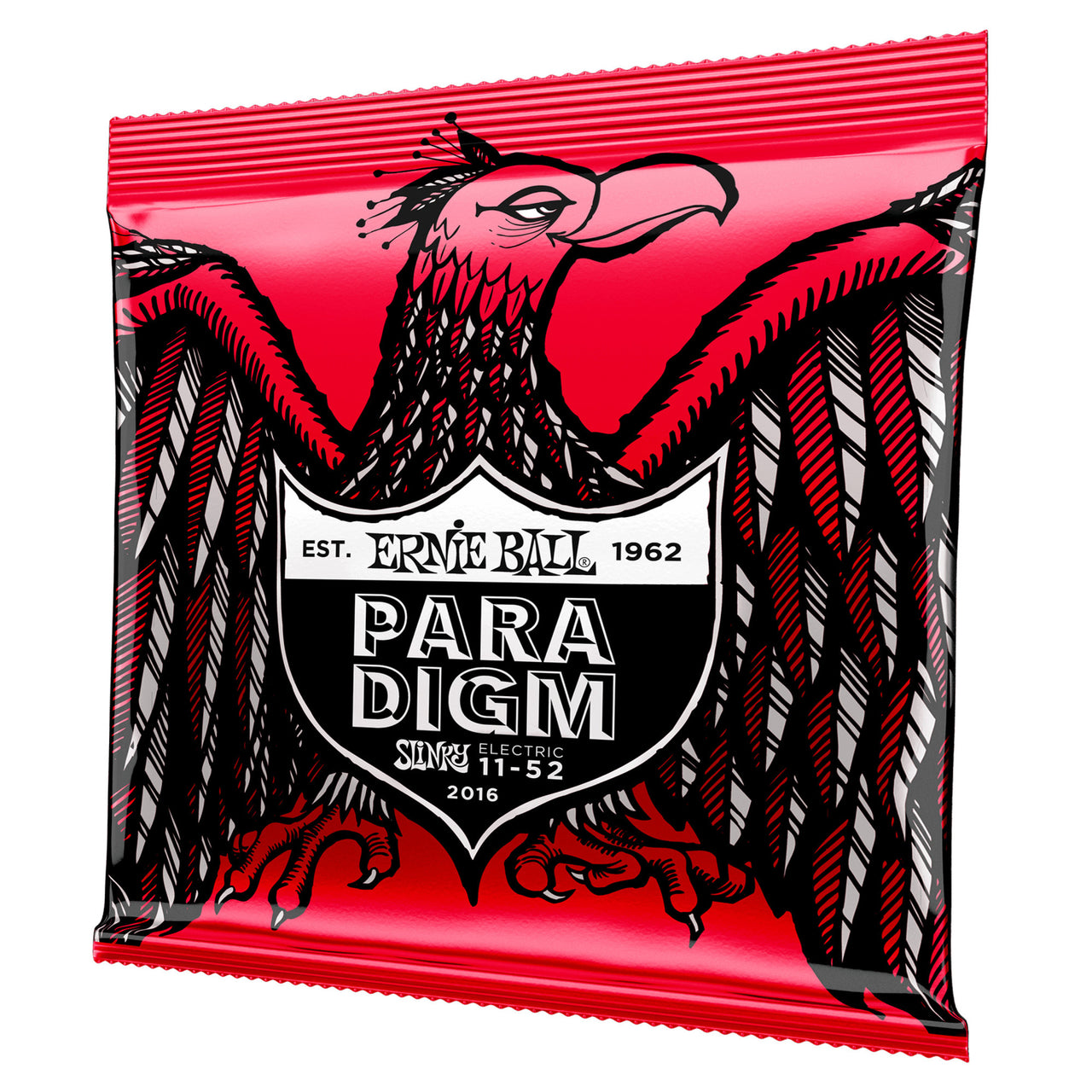 Encordadura Ernie Ball Paradigm 2016 Para Guitarra Electrica Burly Slinky 011-052