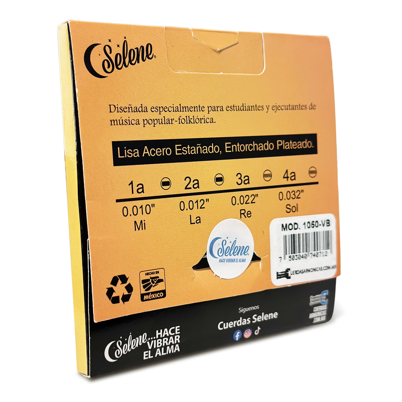 Encordadura Selene 1050-vb Para Violin Con Borla