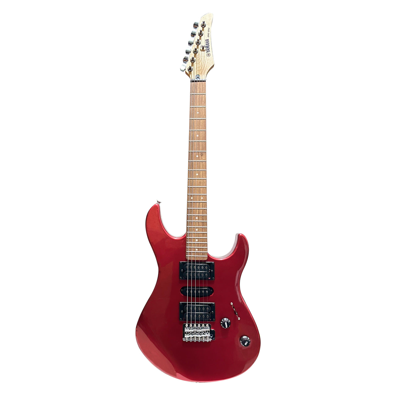 PAQUETE DE GUITARRA ELECTRICA YAMAHA ROJO METALICO, ERG121GPIIMR