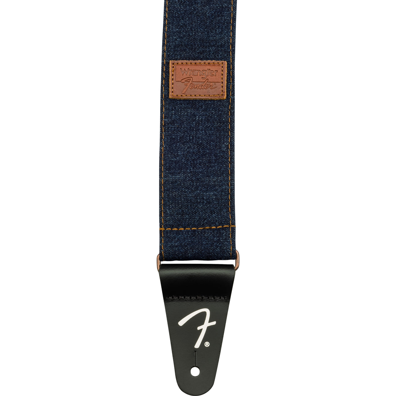 Thaly Fender Para Guitarra Logo Denim Strap Dark Indigo 0990638013
