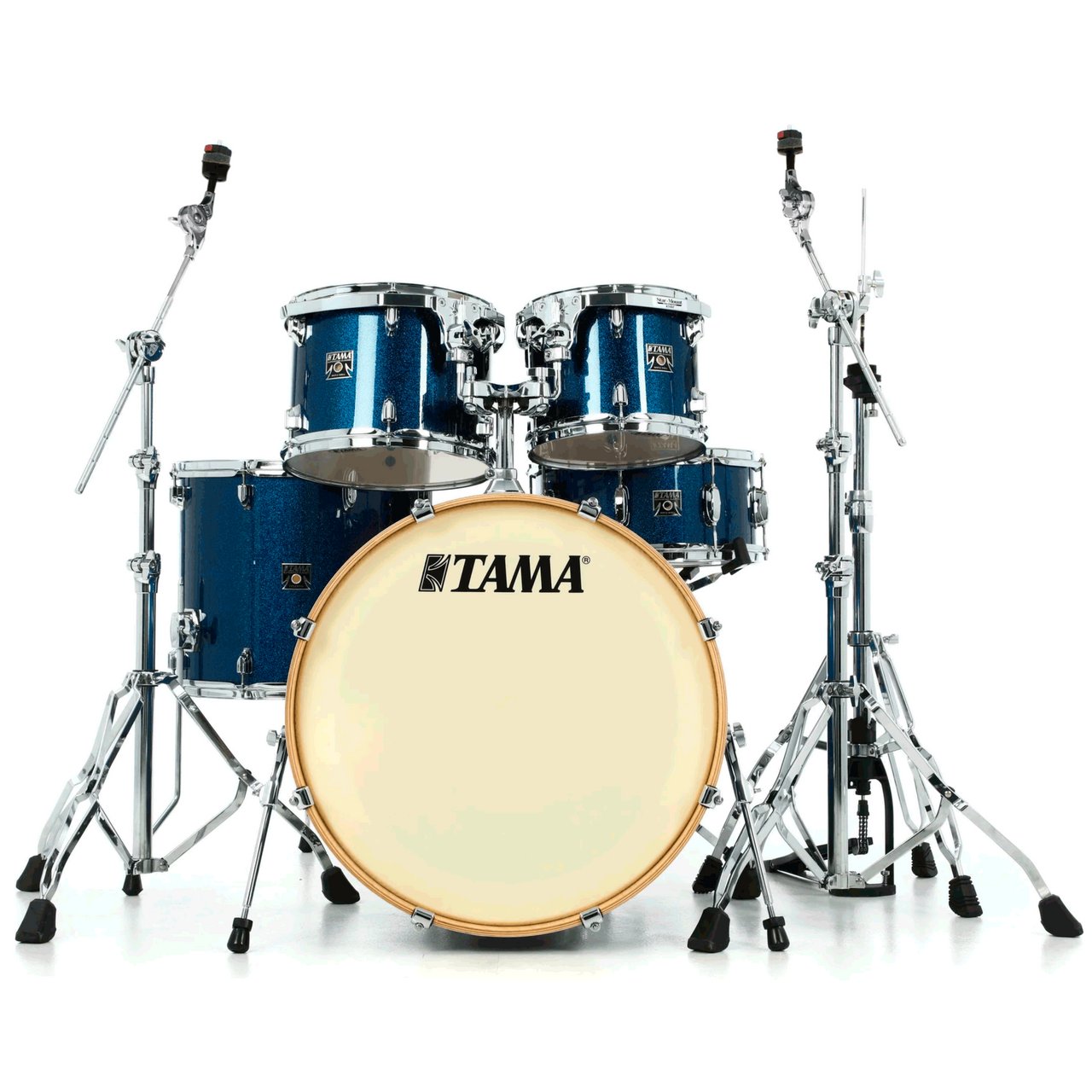 Bateria Tama Ck52krs-isp Superstar Classic Maple 5 Piezas Azul Brillante Con Atril