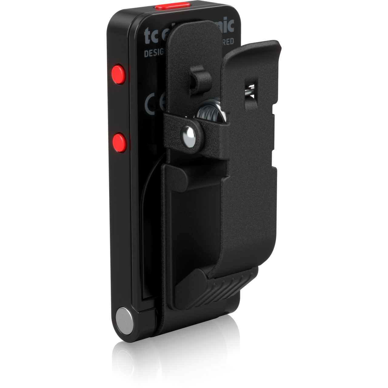 Afinador Tc Electronic Unitune Clip Noir Para Guitarra