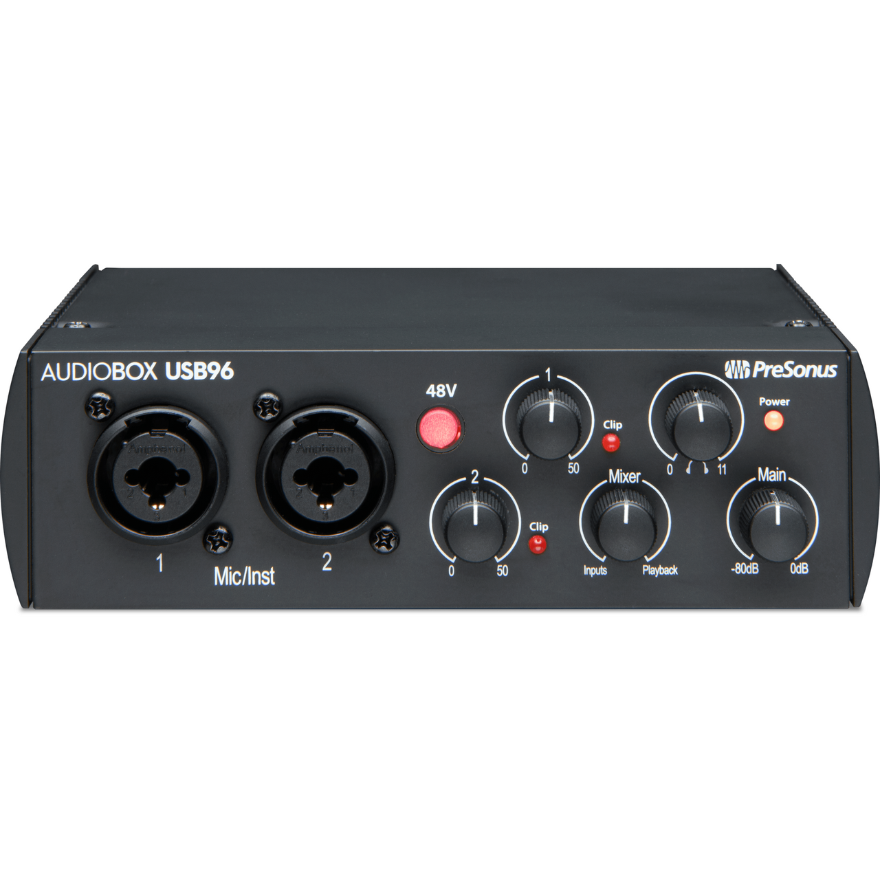 AudioBox Presonus USB 96 Complete Bundle Black 2777900103