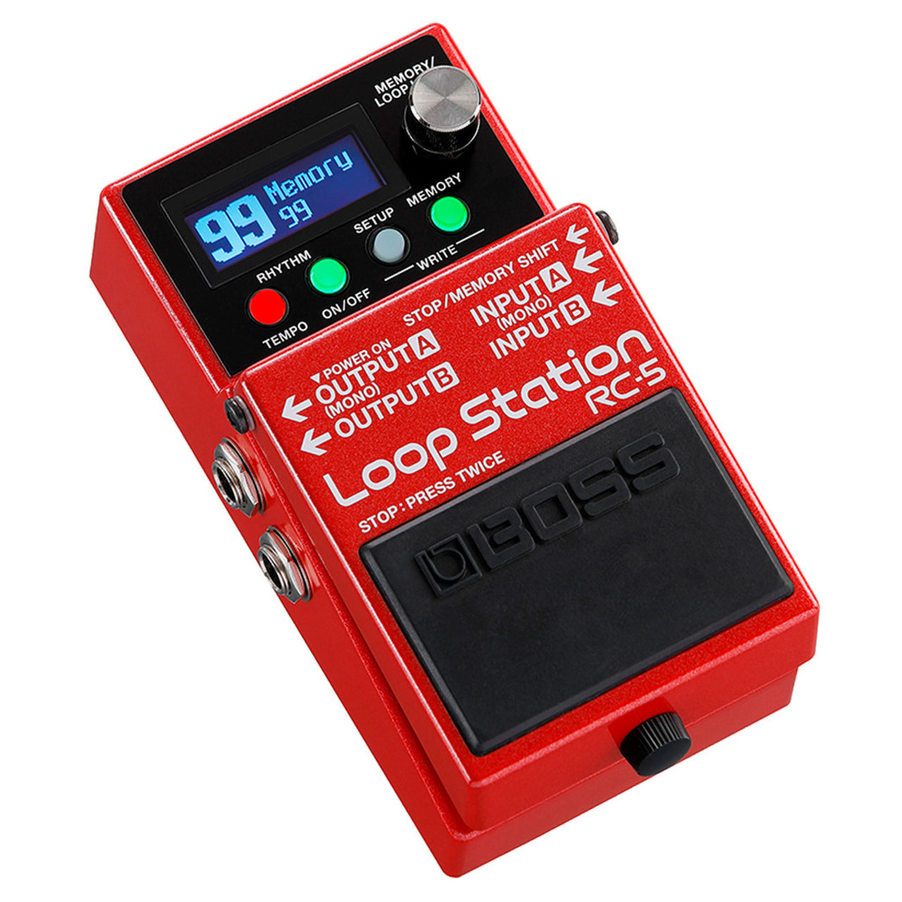 PEDAL BOSS COMPACTO LOOP STATION ESTREO C/13 HORAS DE GRAB., RC-5