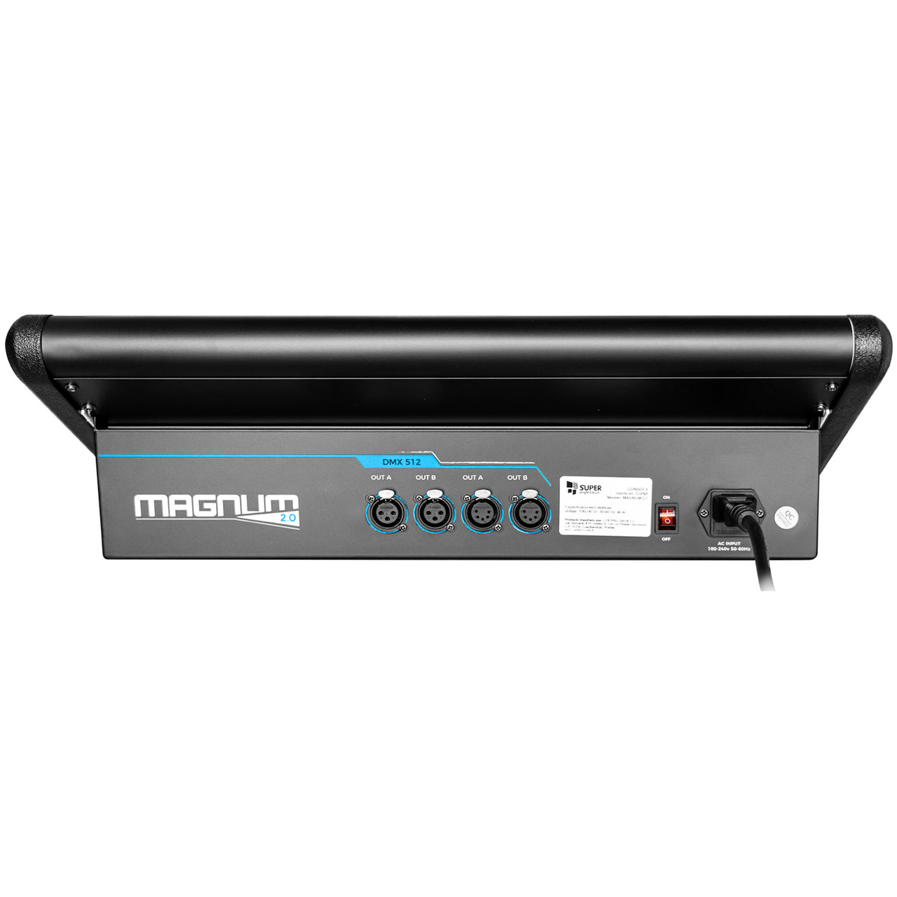 Consola De Iluminacion Super Bright 2 Universos, Magnum 2.0