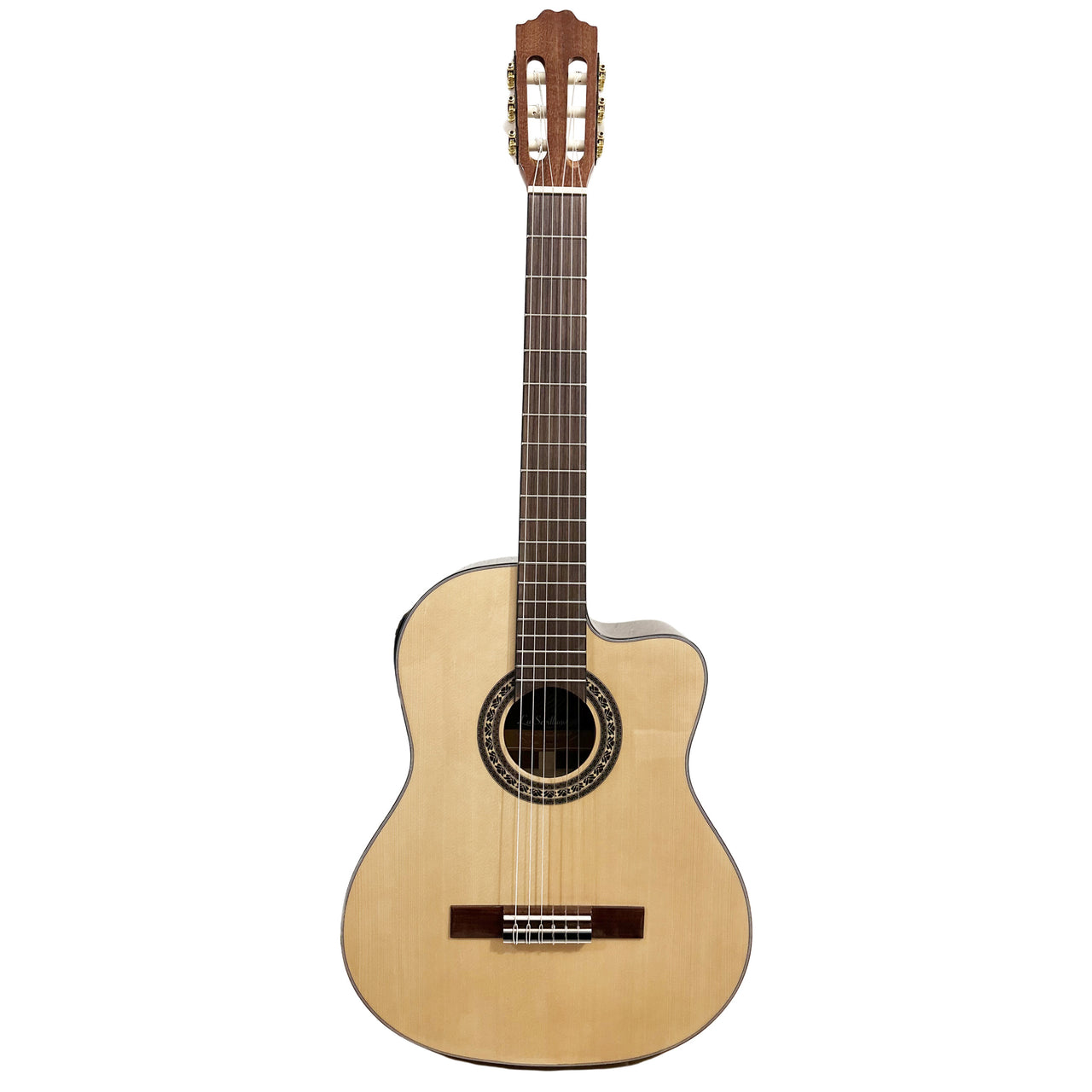 GUITARRA ELECTROACUSTICA LA SEVILLANA, N-6CEQ