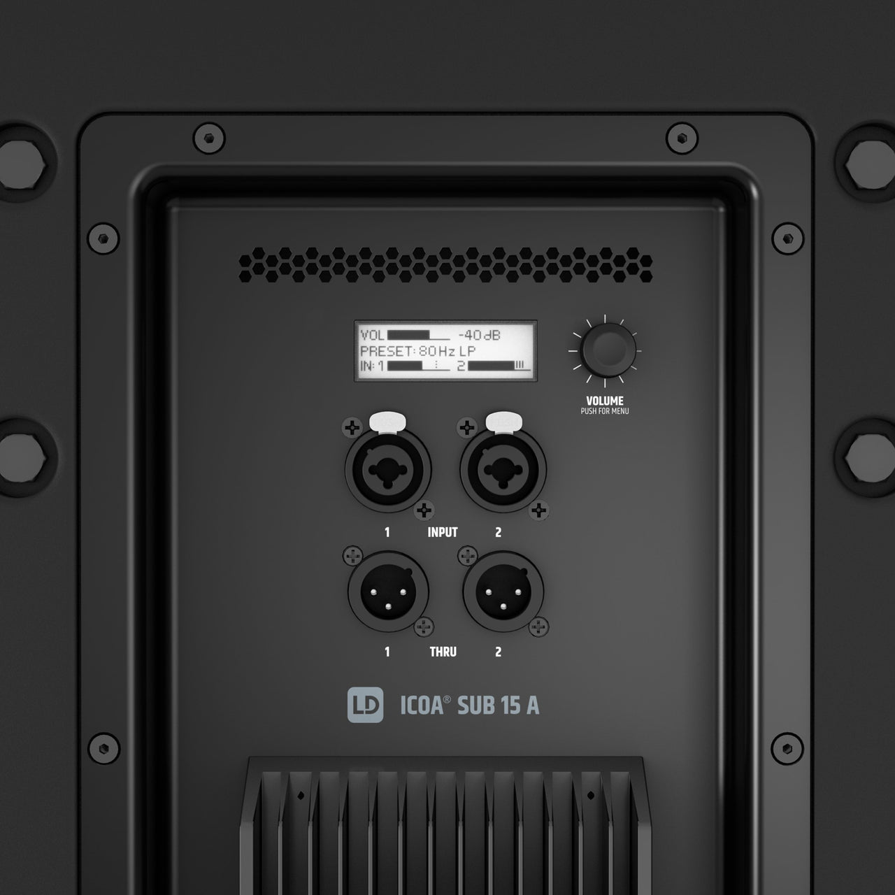 Subwoofer LD Systems ICOASUB15A Amplificado De 15 Pulgadas