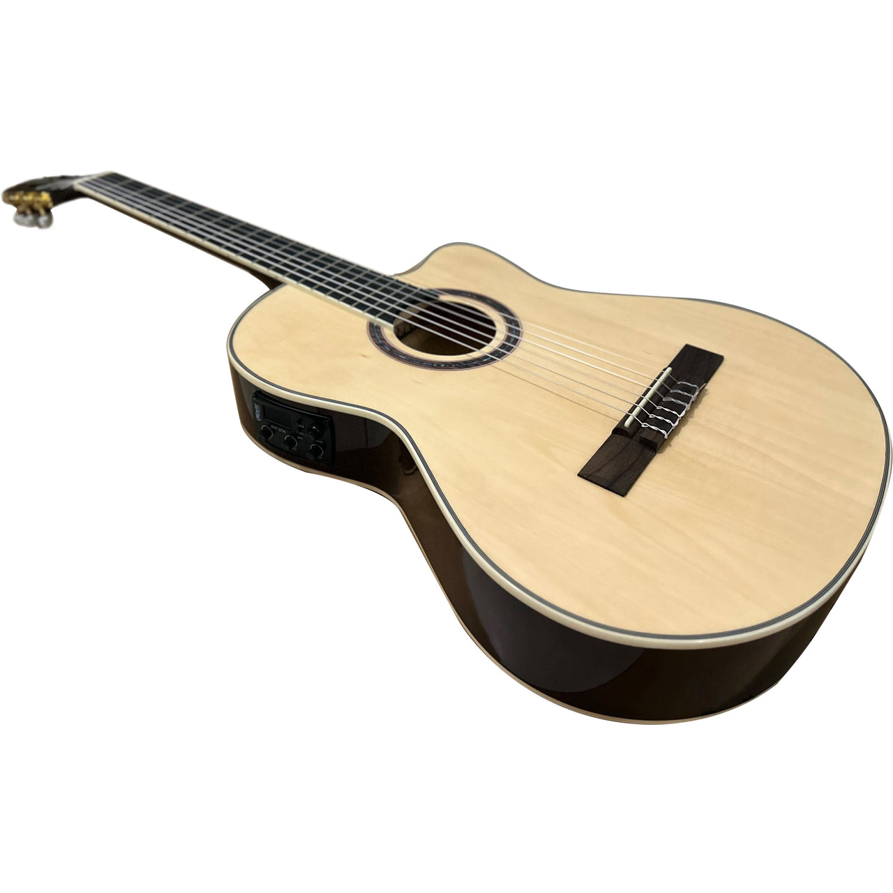 Guitarra Electroacustica Mc Cartney Qcg-10sl-ce-gnt Natural Brillante