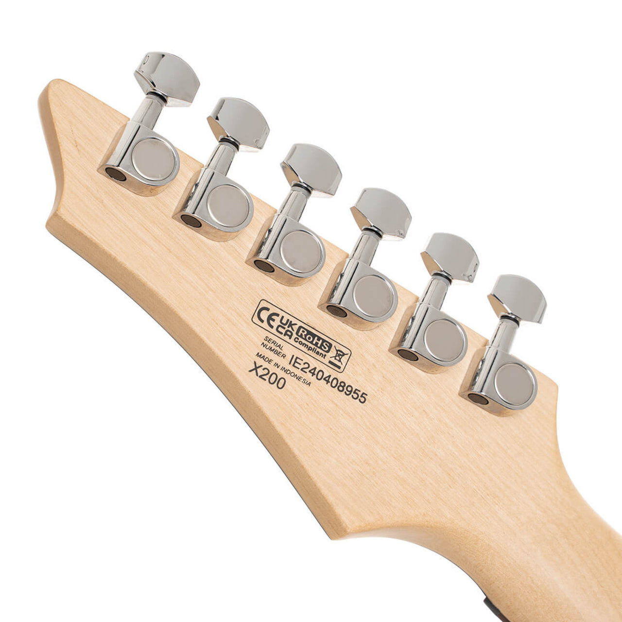 Guitarra Electrica Cort X200 Cbl Serie X Azul Brillante