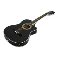Thumbnail for GUITARRA ELECTROACUSTICA MC CARTNEY CDAS. ACERO NEGRA, CG-851EQ BK
