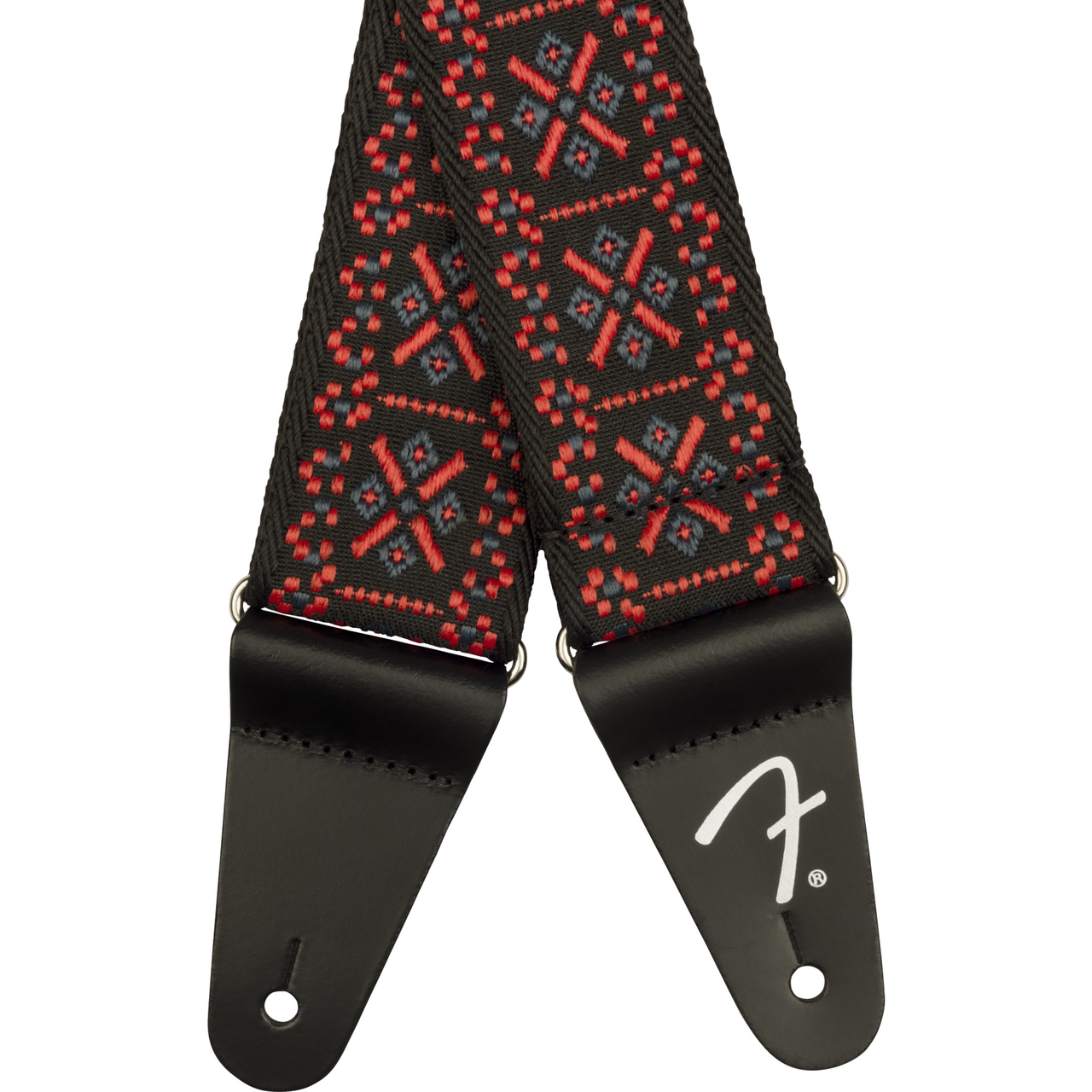 Thaly Fender Pasadena Woven Strap Lattice Red Para Guitarra 0990638034