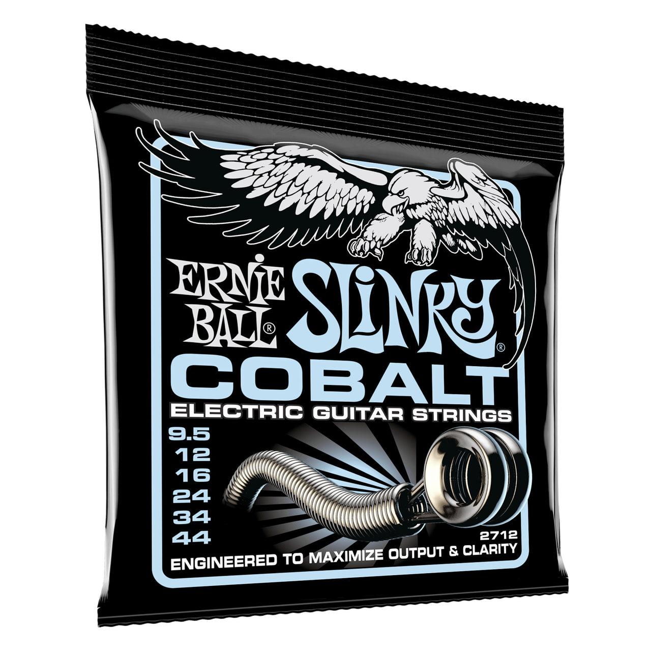 Encordadura Ernie Ball 2712 Para Guitarra Electrica Primo Slinky Cobalt  095-044