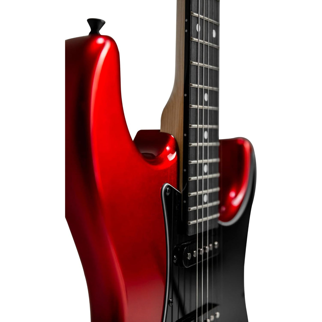 Guitarra Electrica Tagima Sixmart-ca-studio Roja Con Audifonos Soundking