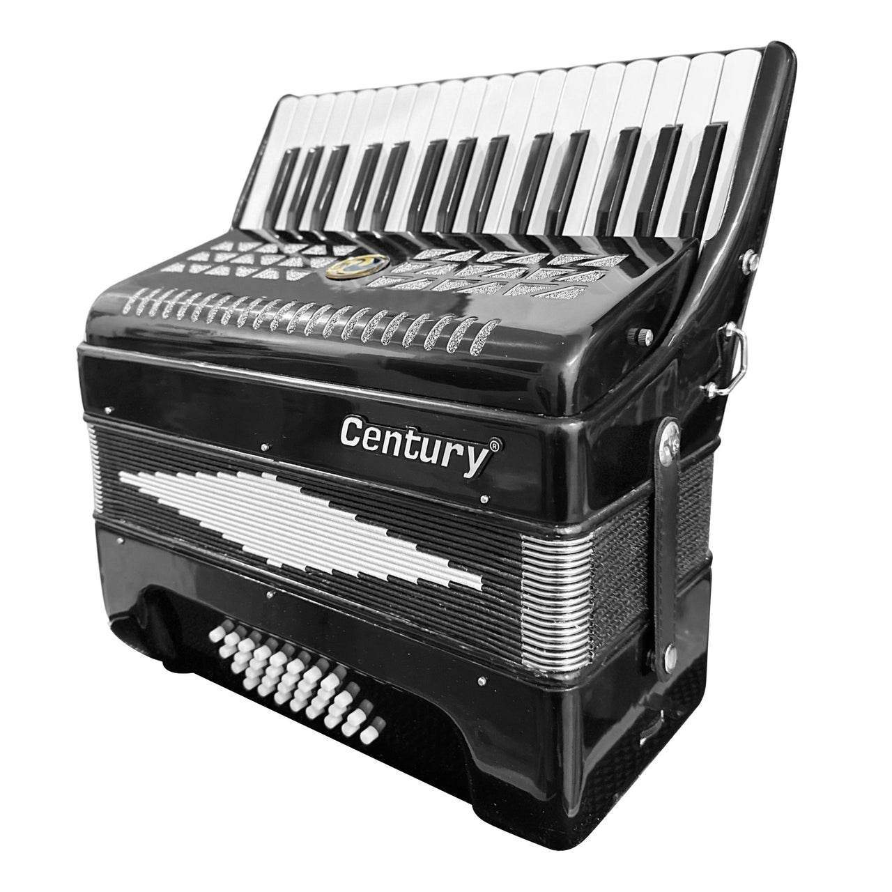 Acordeon Century Cnac034 Teclas 3232 C1306-1n Negro