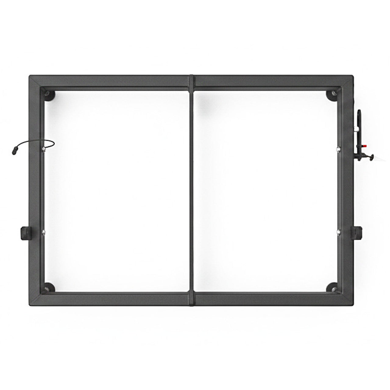 Bumper Qmc Aero-210 Doble Funcion Colgado/stack Negro Para 8 Cajas