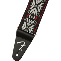 Thumbnail for Thaly Fender Para Guitarra Pasadena Woven Strap Red Snowflake 0990638026