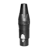 Thumbnail for Conector Super Bright Xlr Canon Hembra Negro, Sc3fxx-b