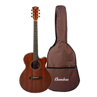 Thumbnail for Guitarra Electroacustica Bamboo Mahogany 40