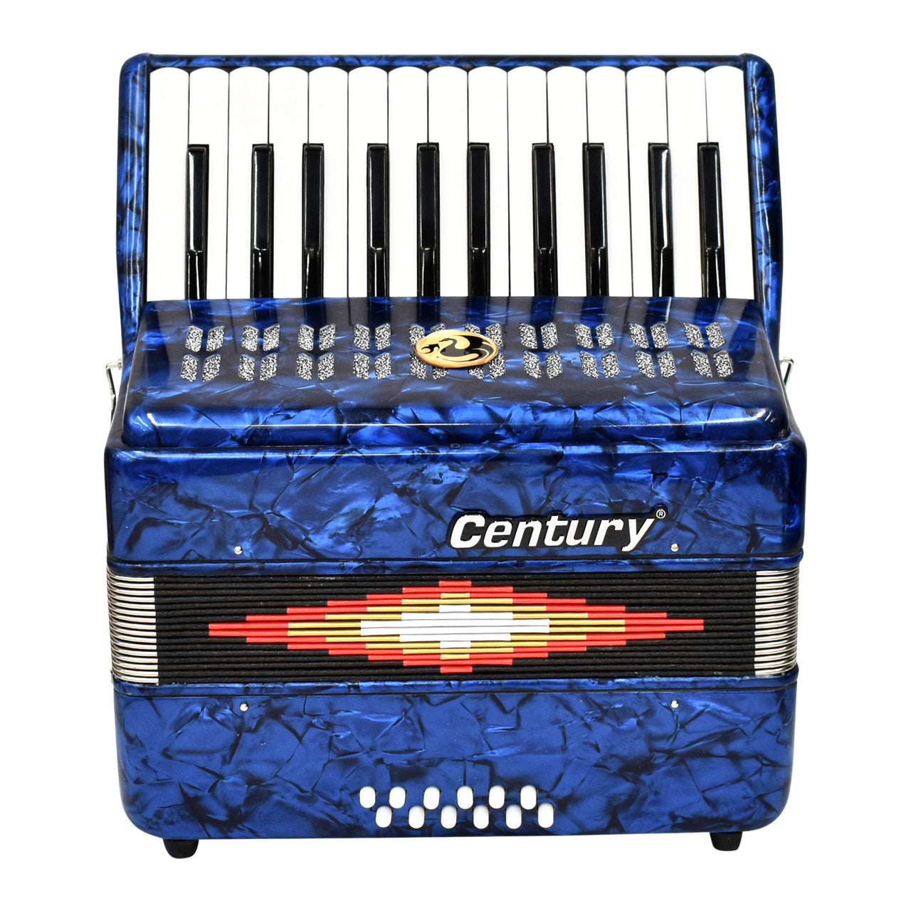 ACORDEON TECLAS CENTURY 2512 AZUL, CNAC027