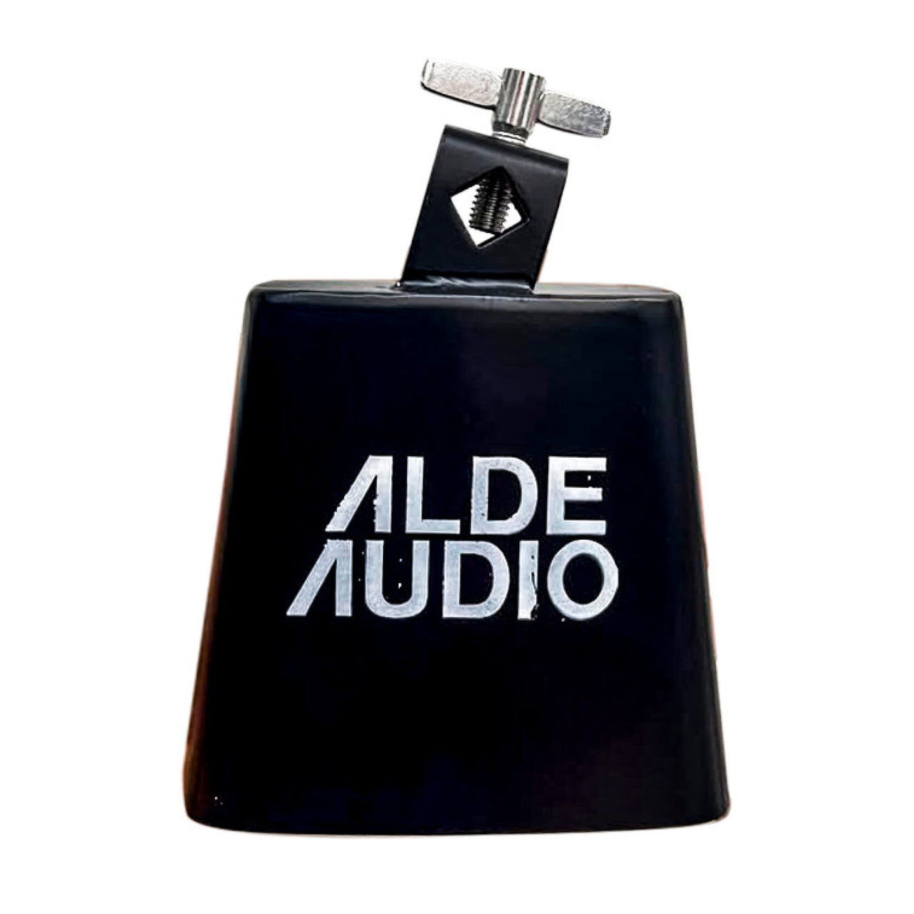 Cencerro Alde Audio Cowbell4 De Metal Color Negro 4 Pulgadas