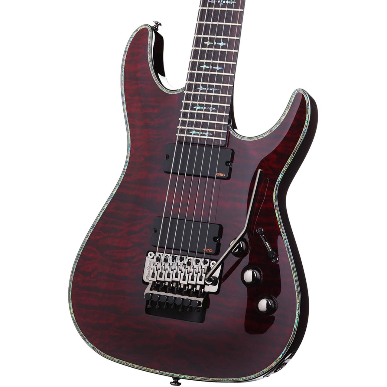Guitarra Electrica Schecter Banshee Mach-7  Burst Diestro