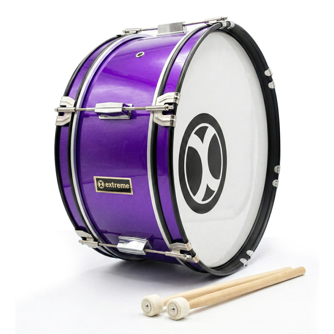Tambora Marcha Extreme Junior Morada 18x7" C/correa, Extm024