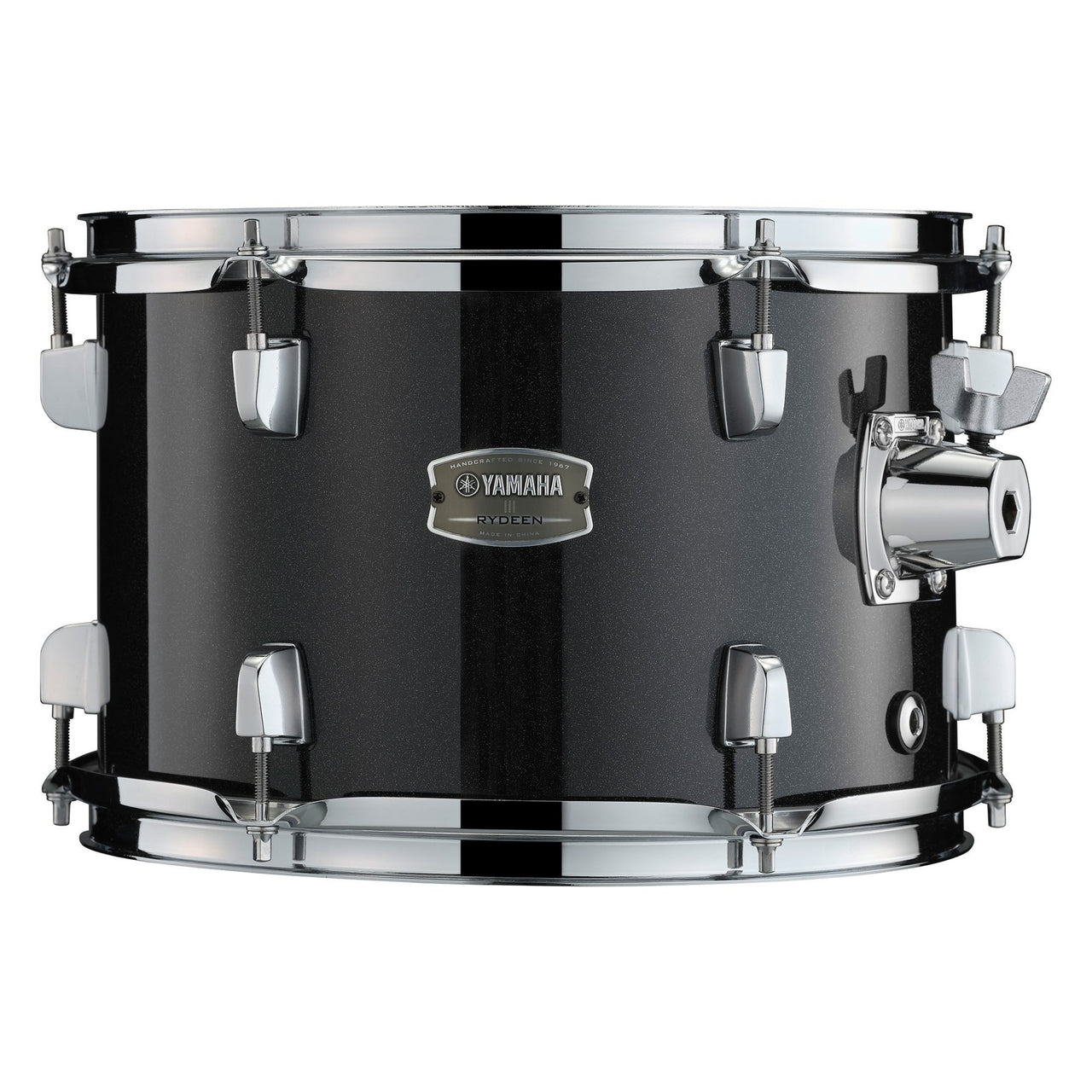 Bateria Yamaha Rydeen Rdp2f5blguset Black Glitter Con Herrajes Y Platillos