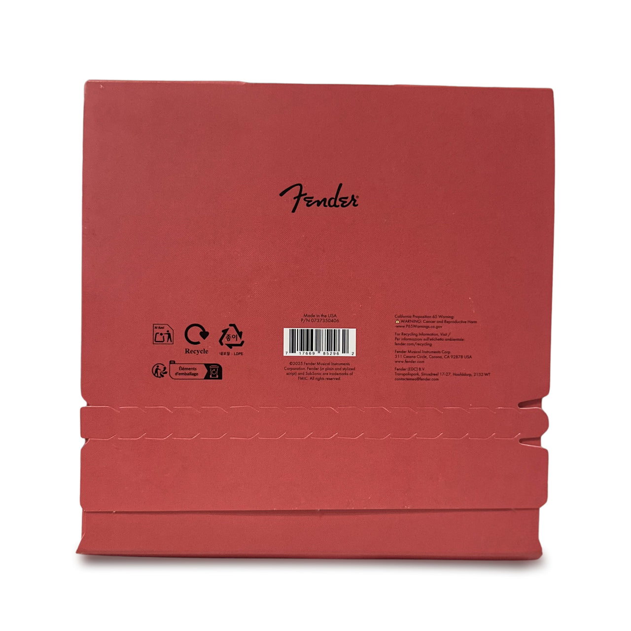 Encordadura Fender 7350m Para Bajo Electrico 4 Cuerdas 45-105 0737350406