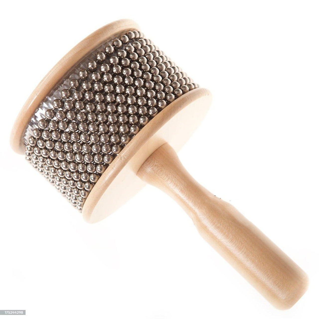 Cabasa Dm Dmcb003 Grande Metalica De Madera Natural