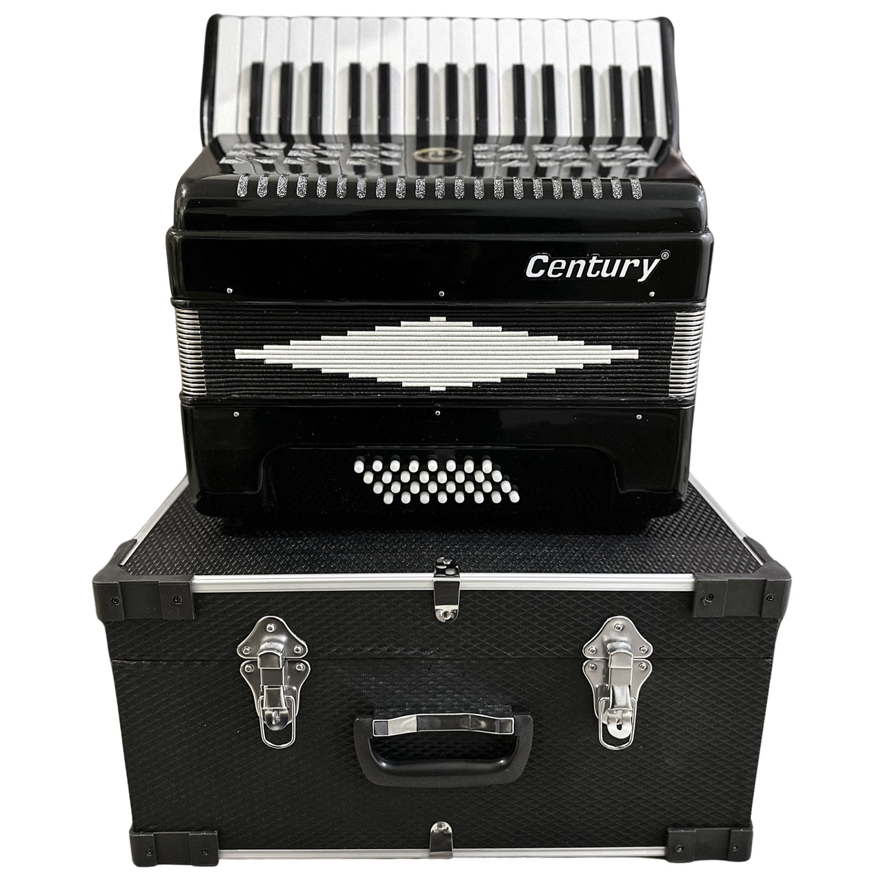 Acordeon Century Cnac034 Teclas 3232 C1306-1n Negro