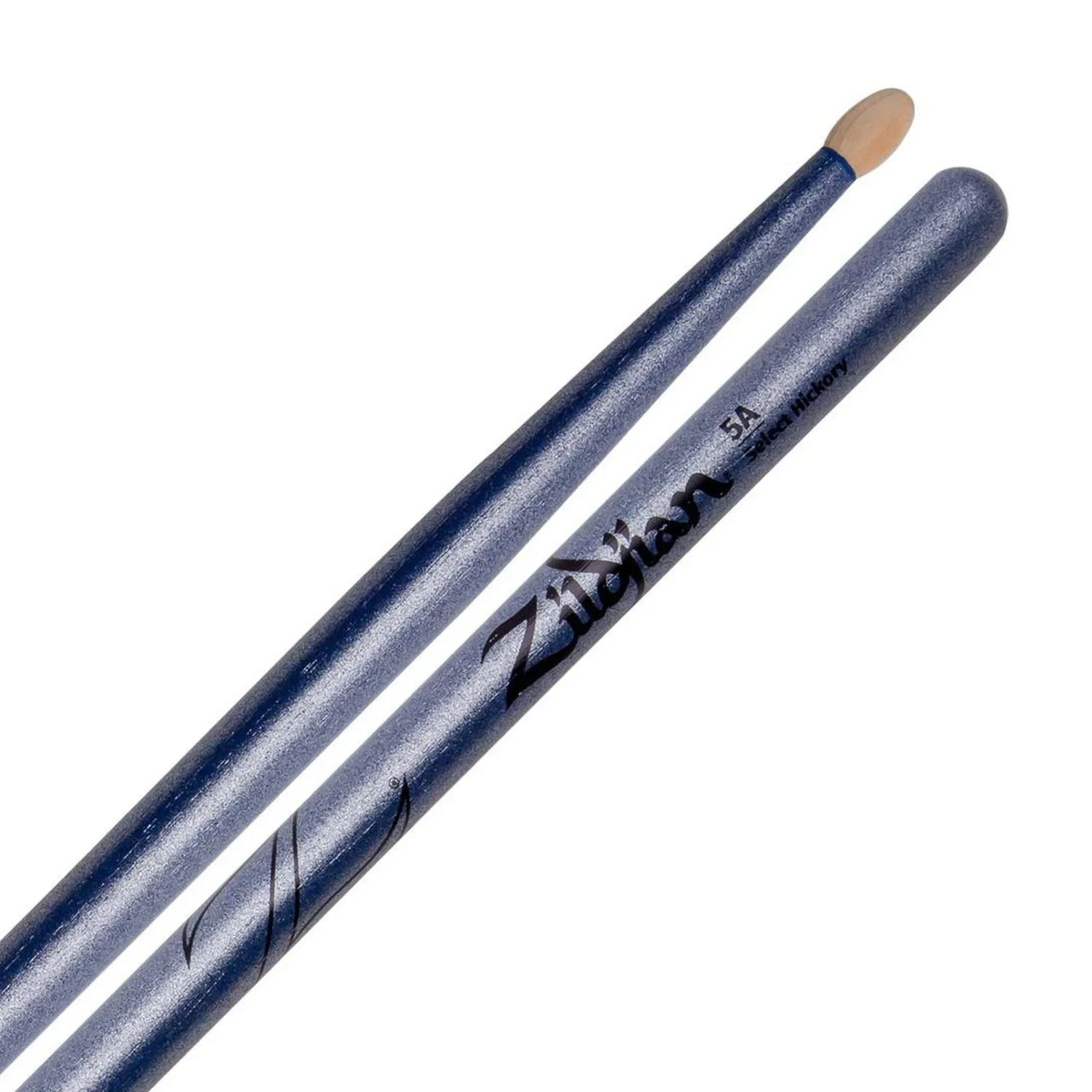 Baqueta Zildjian Z5acbu 5a Acabado Metalico Chroma Blue