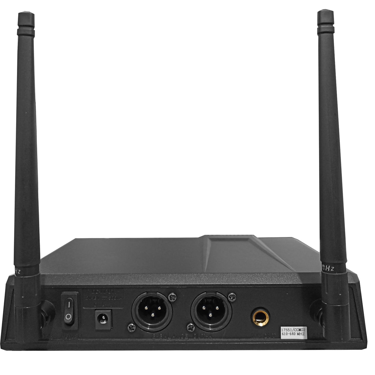 Microfono Krieg Kdc-500 Inalambrico Doble Uhf